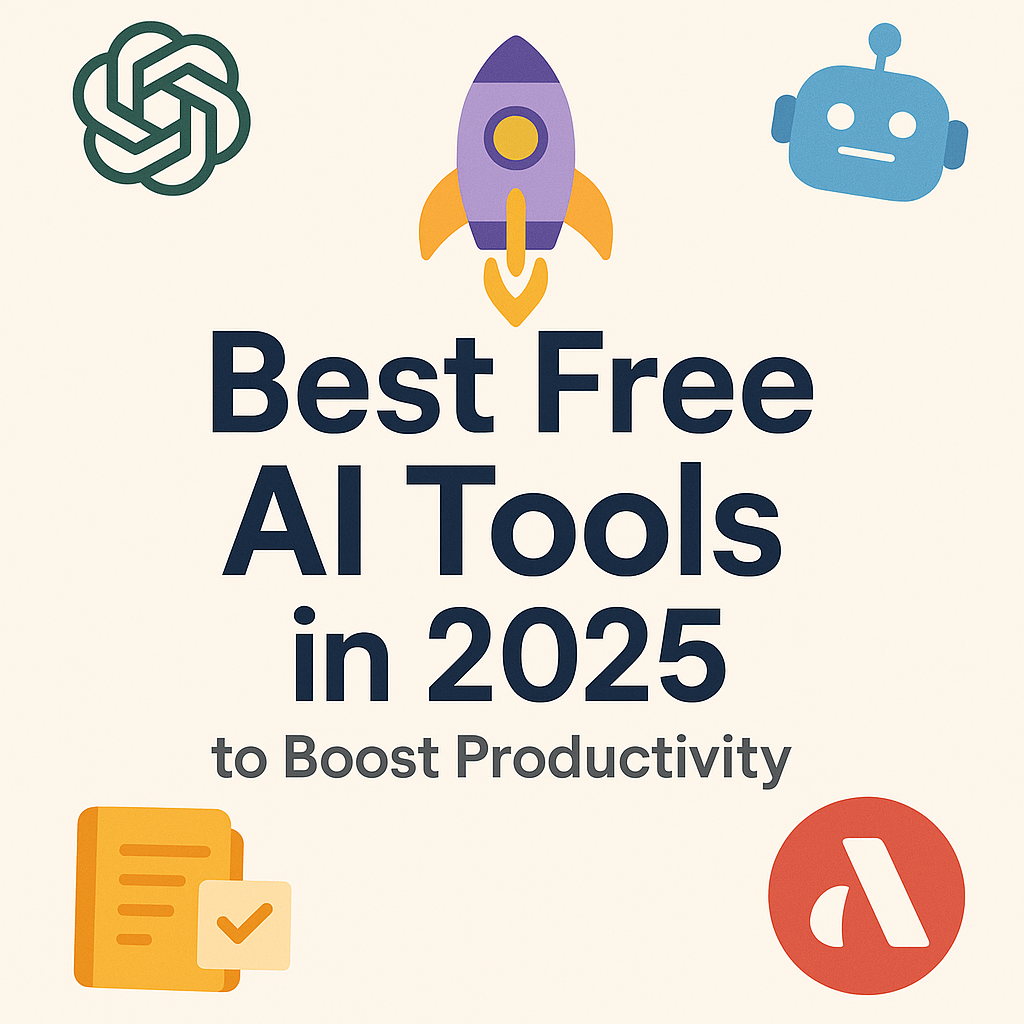 Best free AI tools to boost productivity in 2025